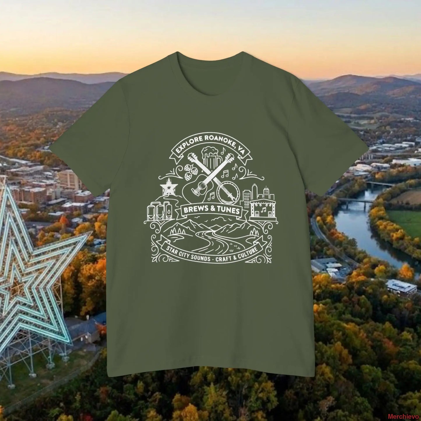 Roanoke VA Explore T-Shirt T-Shirt