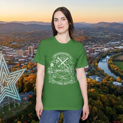 Roanoke VA Explore T-Shirt Leaf / L T-Shirt