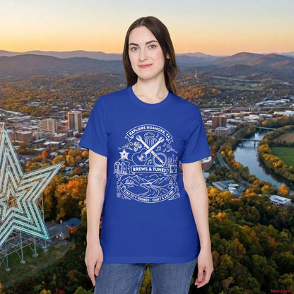 Roanoke VA Explore T-Shirt True Royal / XS T-Shirt