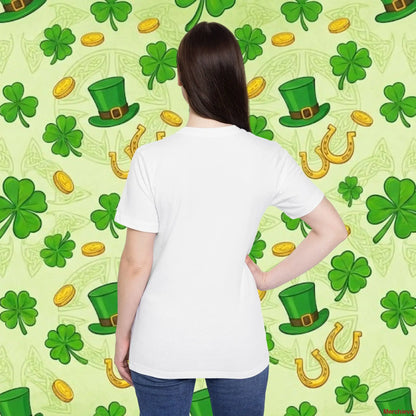 St. Paddy’s Luck Gnome T-Shirt | Whimsical Irish Folklore Graphic Tee T-Shirt