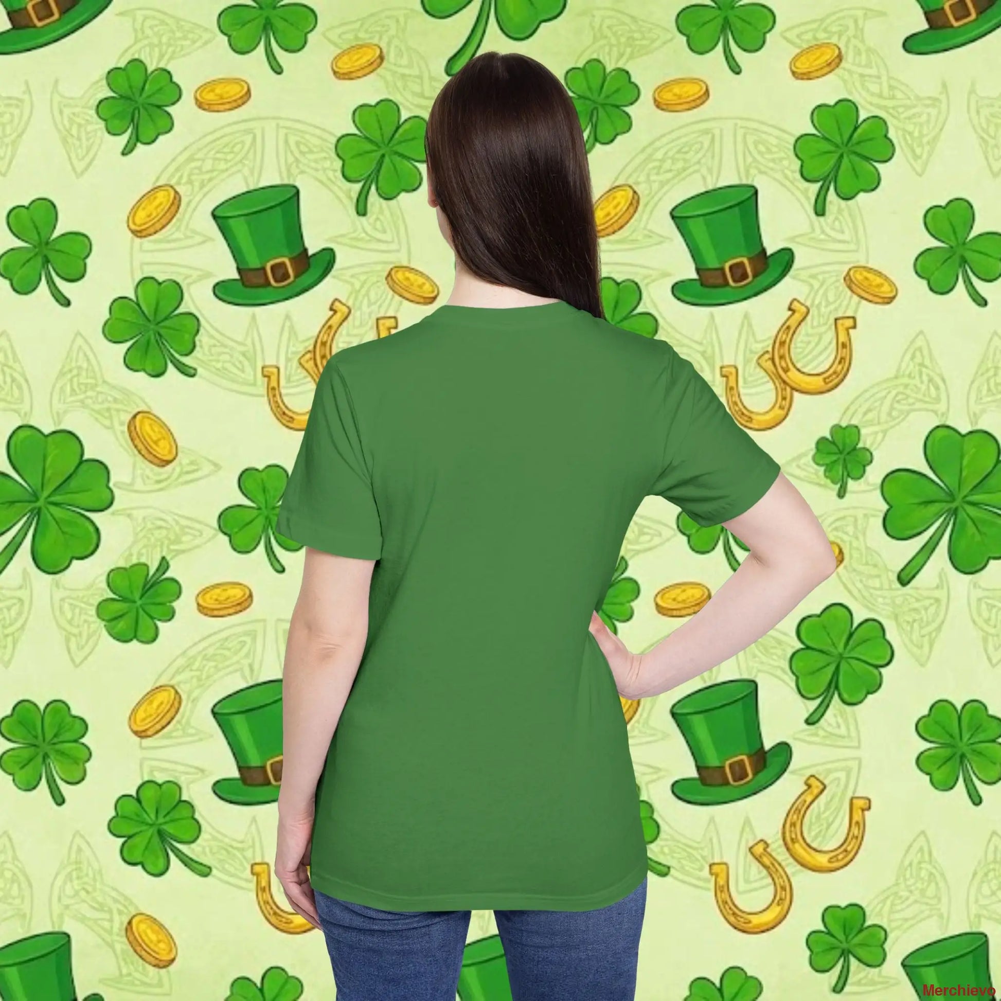 St. Paddy’s Luck Gnome T-Shirt | Whimsical Irish Folklore Graphic Tee T-Shirt