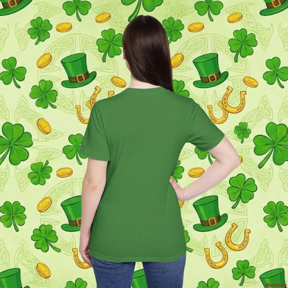 St. Paddy’s Luck Gnome T-Shirt | Whimsical Irish Folklore Graphic Tee T-Shirt