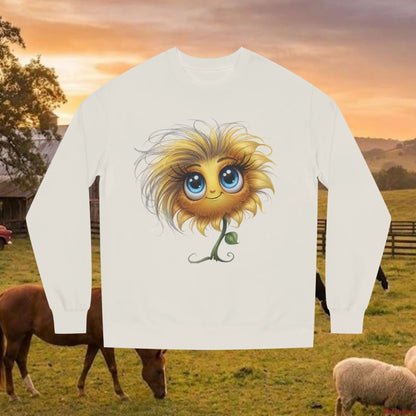 Sunflower with Attitude Lightweight Sweatshirt Sweatshirt