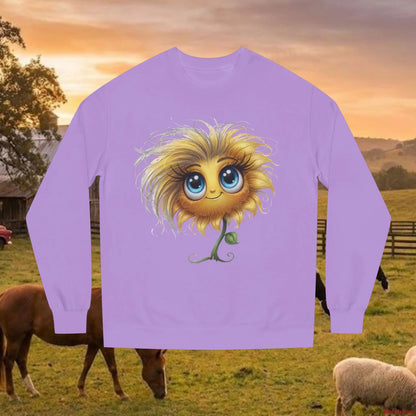 Sunflower with Attitude Lightweight Sweatshirt Sweatshirt