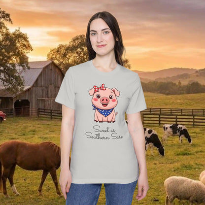 Sweet as Southern Sass Pig Tee
