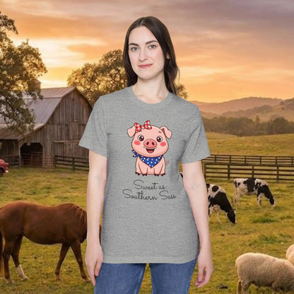 Sweet as Southern Sass Pig Tee