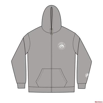 Tails and Trails Roanoke Hoodie XS / Light Heather Grey Hoodie