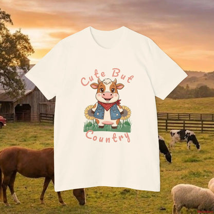 The ’Cute but Country’ Cow Tee T-Shirt