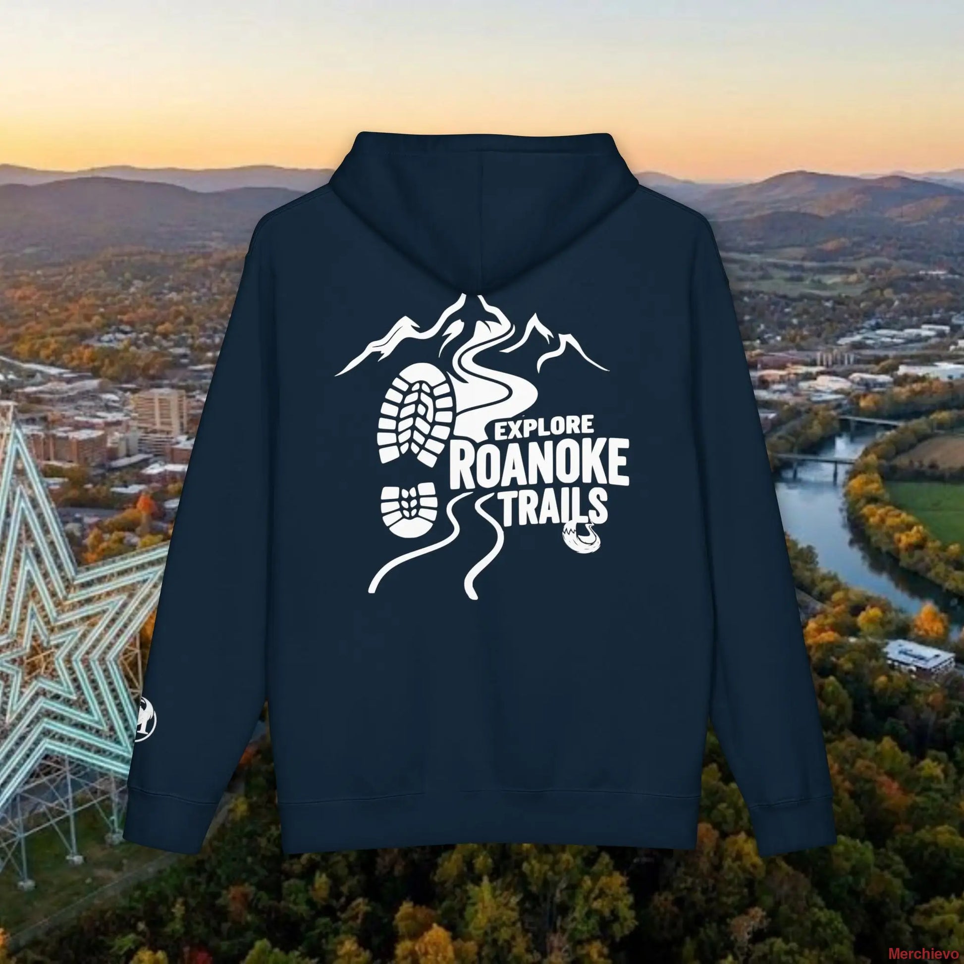 The ’Tails and Trails’ Scenic Hoodie Hoodie