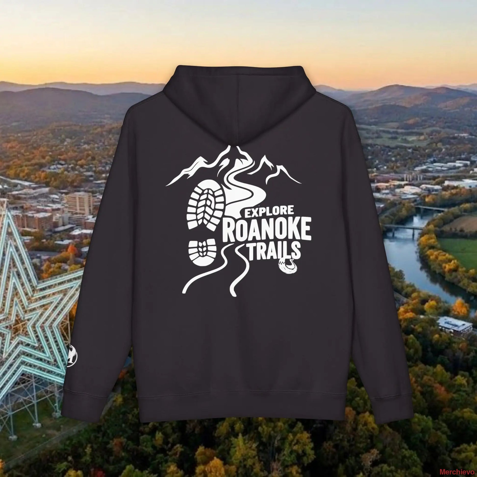 The ’Tails and Trails’ Scenic Hoodie Hoodie