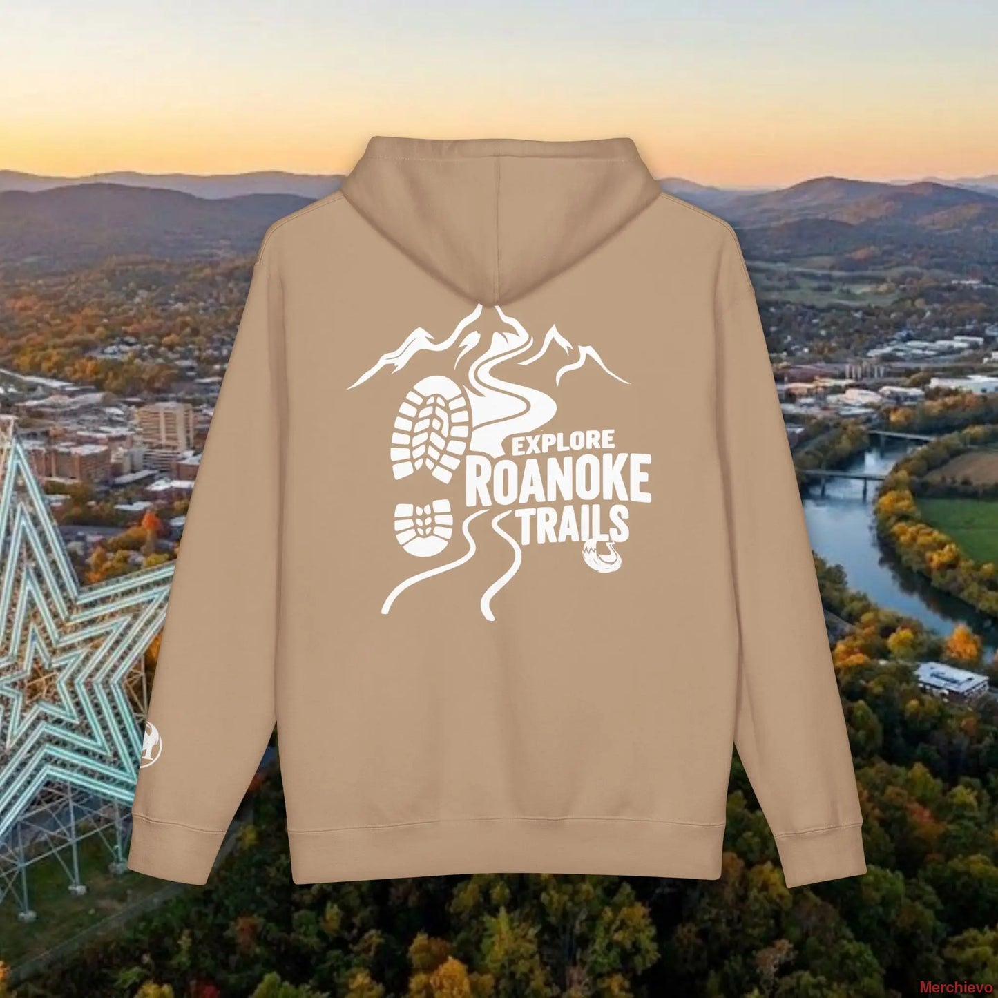 The ’Tails and Trails’ Scenic Hoodie Hoodie