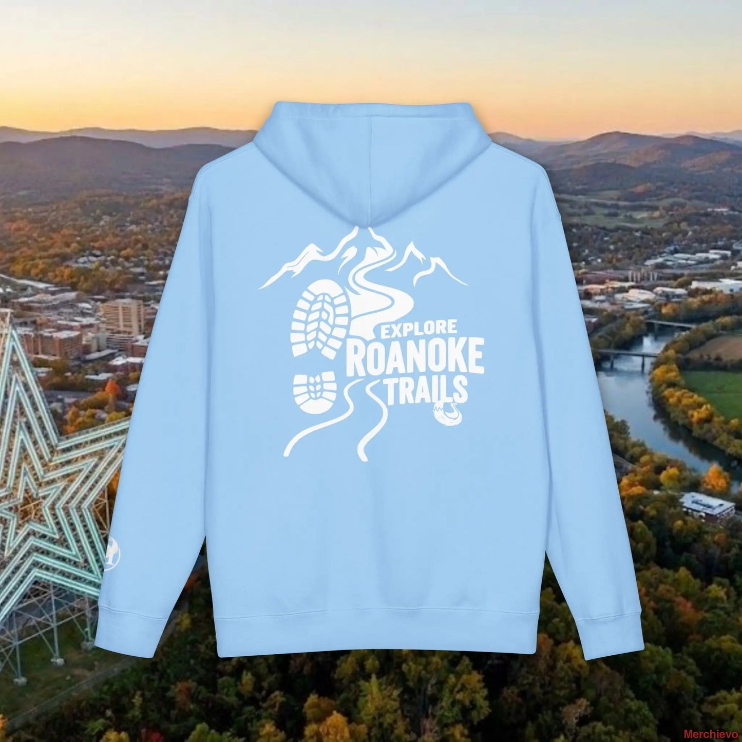 The ’Tails and Trails’ Scenic Hoodie Hoodie