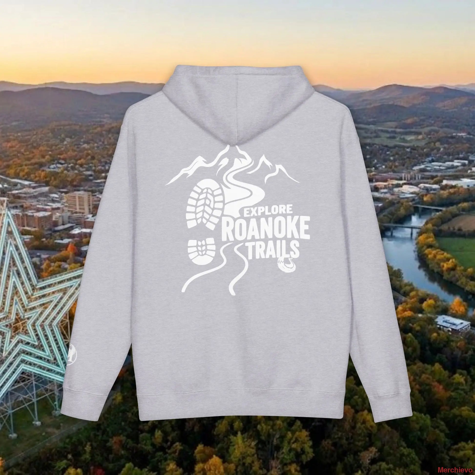 The ’Tails and Trails’ Scenic Hoodie Hoodie