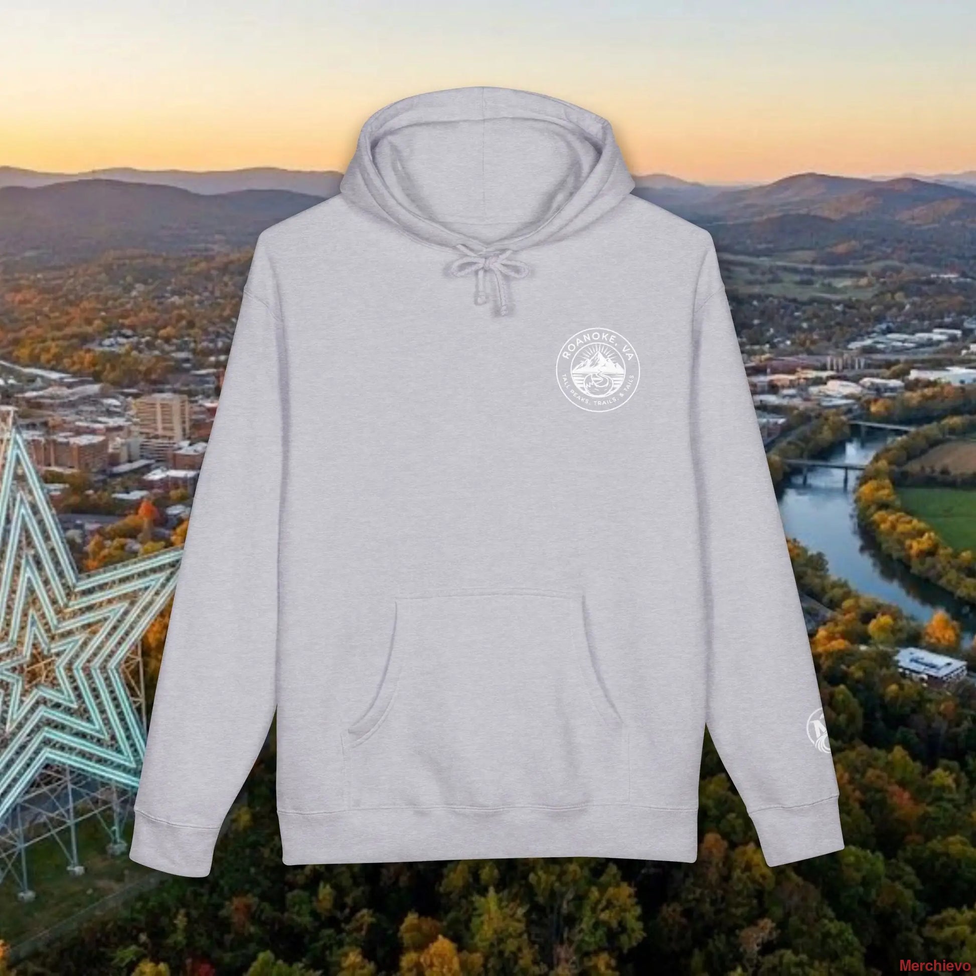 The ’Tails and Trails’ Scenic Hoodie XS / Grey Heather Hoodie