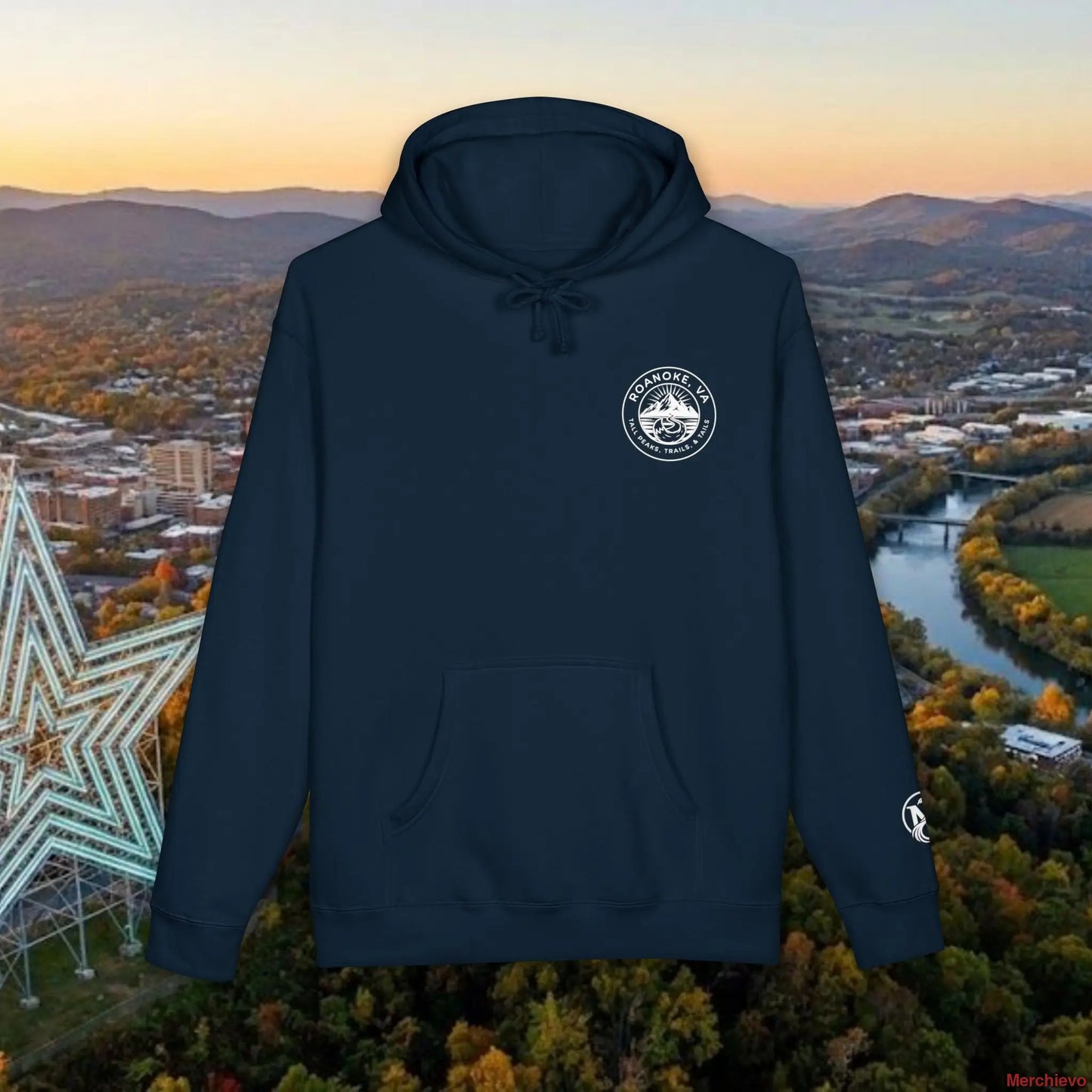 The ’Tails and Trails’ Scenic Hoodie XS / Navy Hoodie