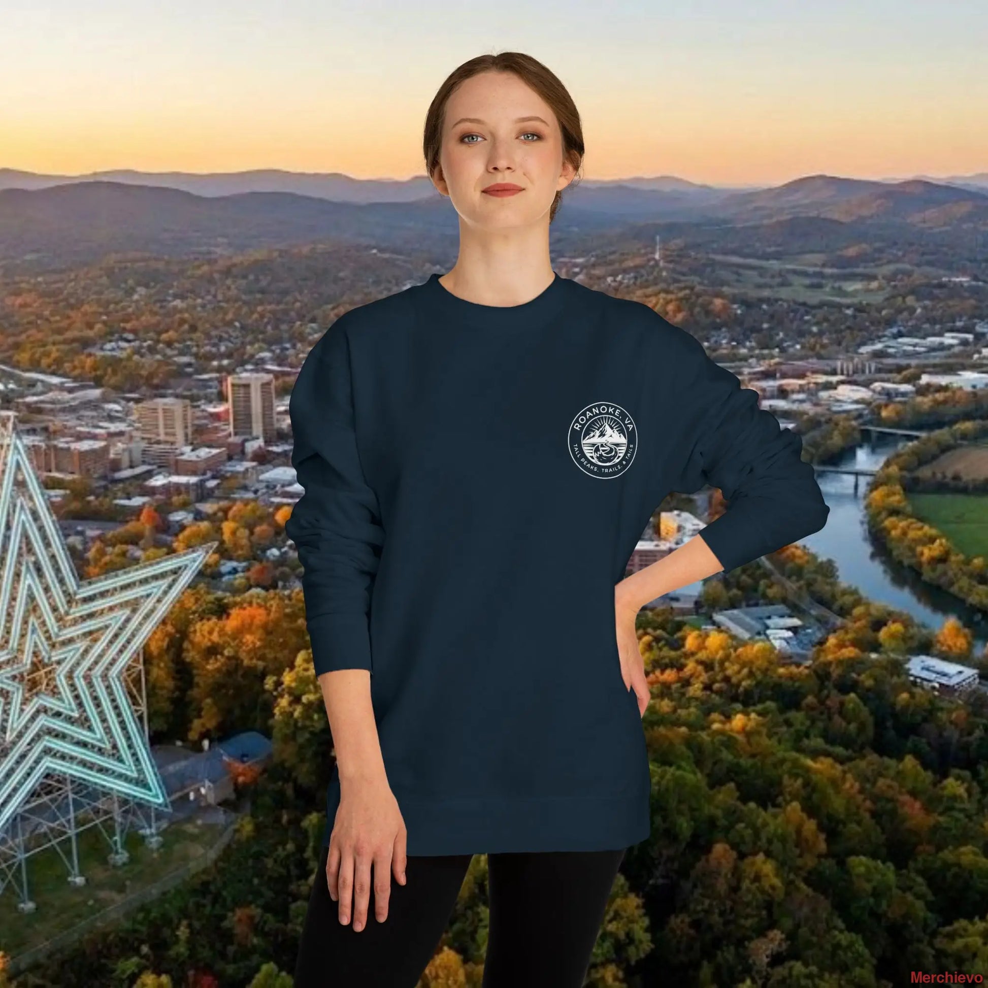 The ’Tails and Trails’ Scenic Sweatshirt Sweatshirt