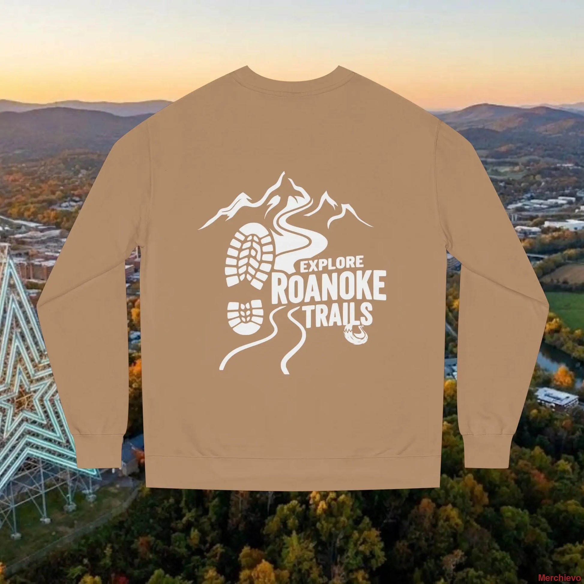 The ’Tails and Trails’ Scenic Sweatshirt Sweatshirt