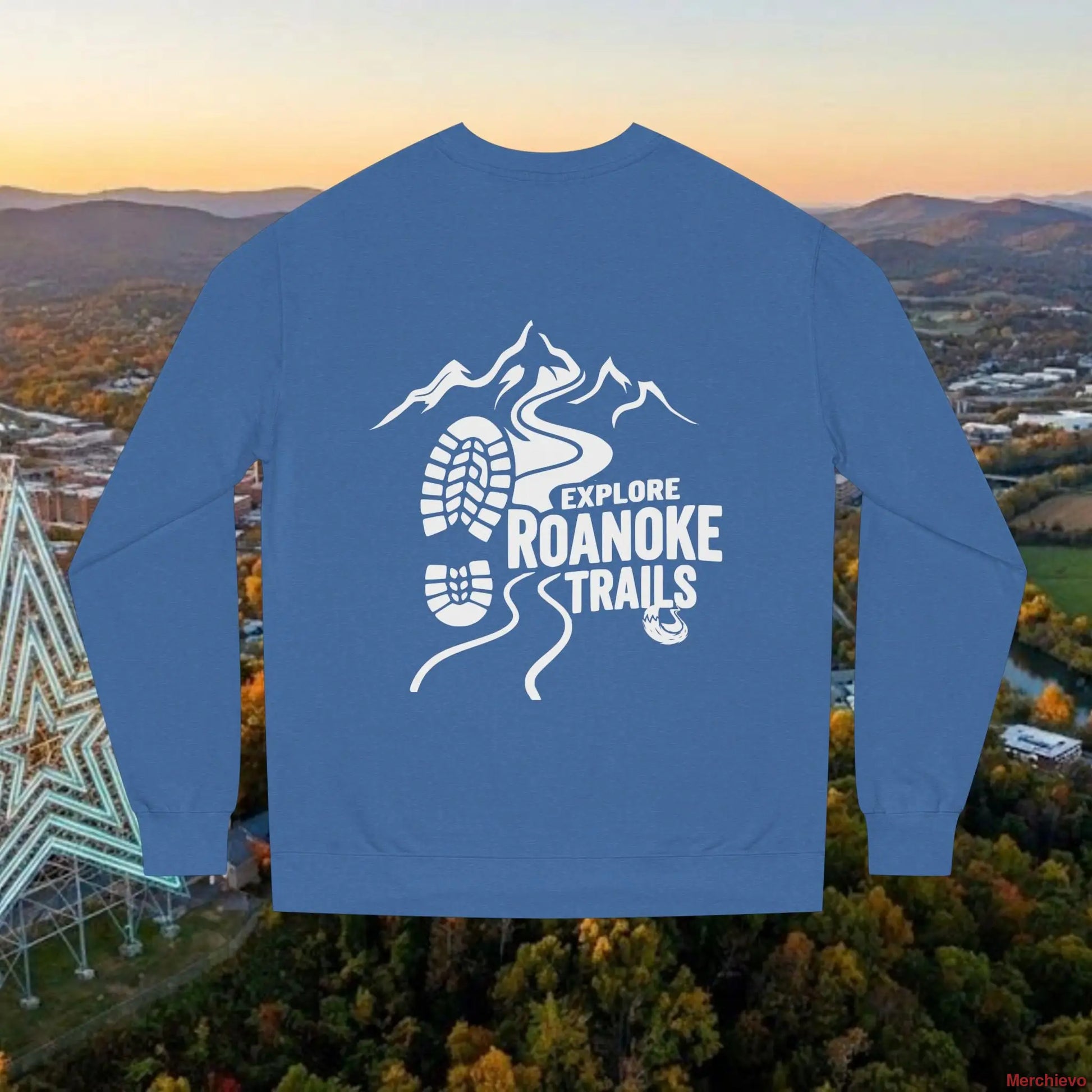 The ’Tails and Trails’ Scenic Sweatshirt Royal Heather / S Sweatshirt