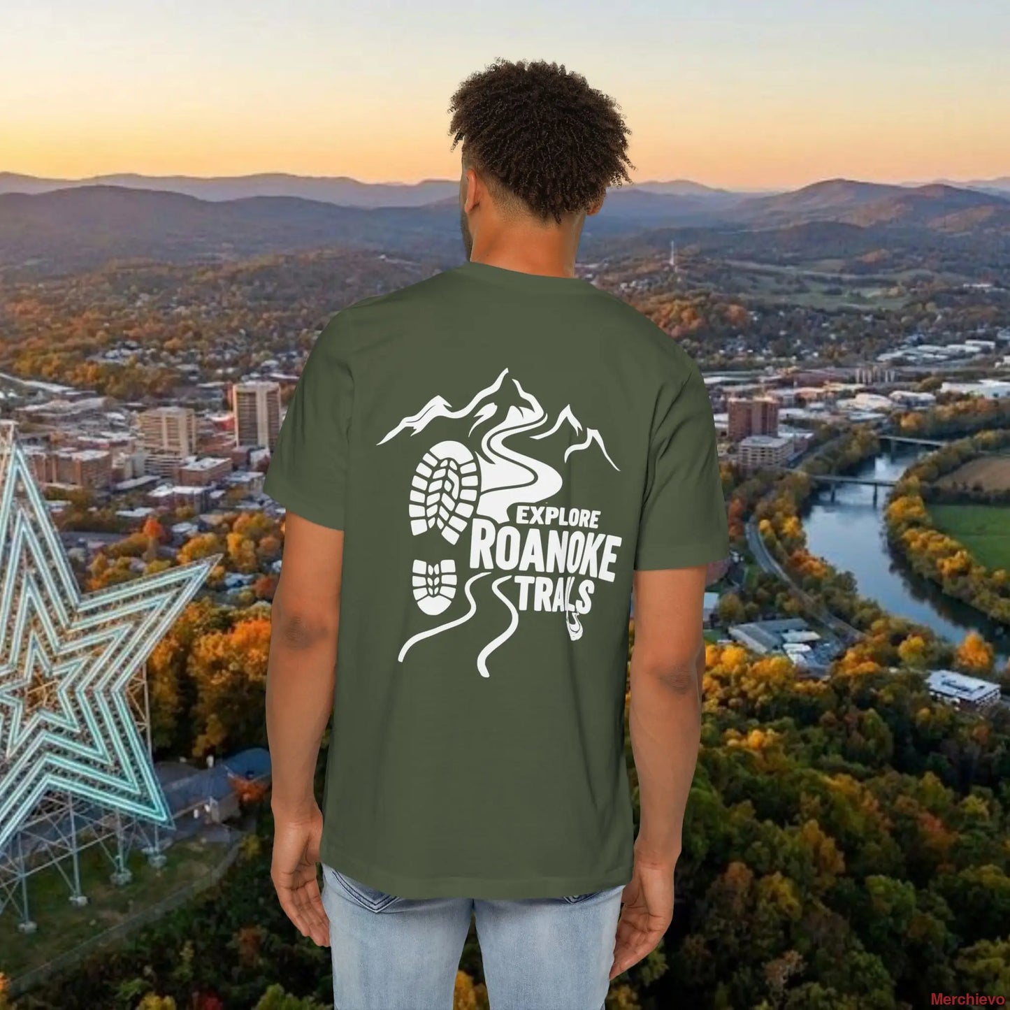 The ’Tails and Trails’ Scenic T-Shirt T-Shirt