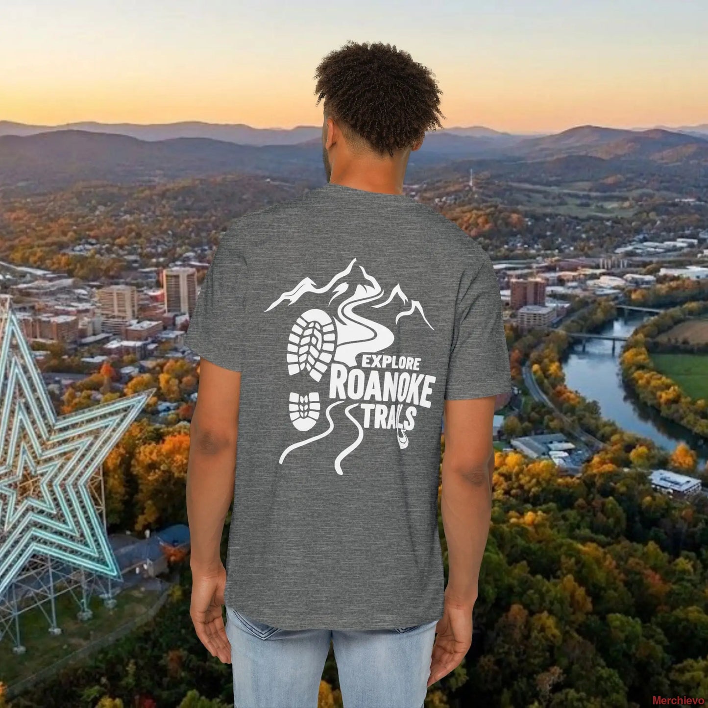 The ’Tails and Trails’ Scenic T-Shirt T-Shirt
