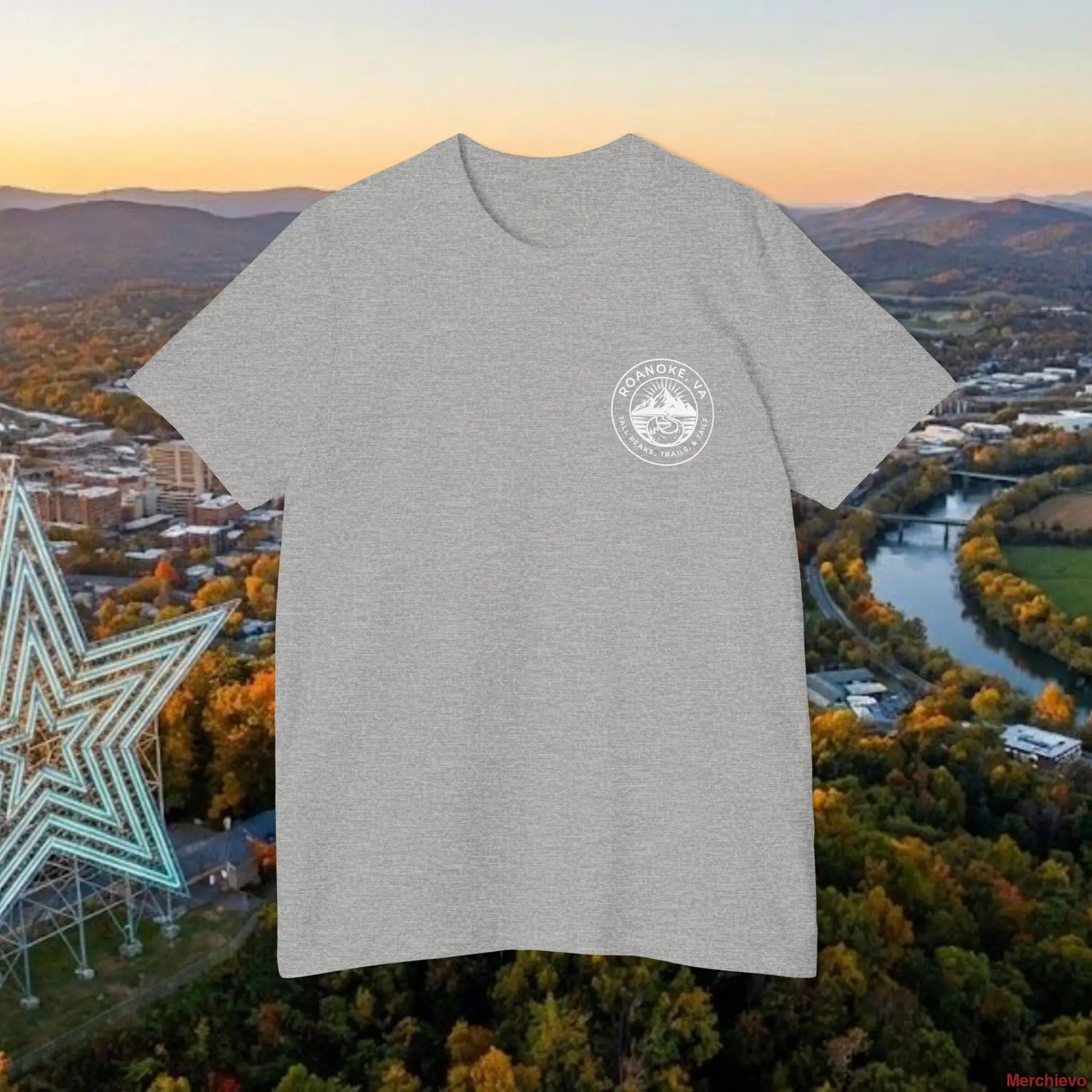 The ’Tails and Trails’ Scenic T-Shirt Athletic Heather / XS T-Shirt