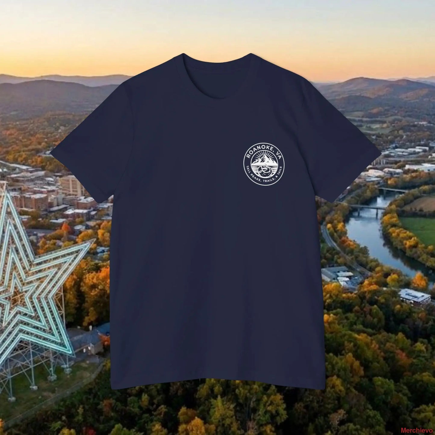 The ’Tails and Trails’ Scenic T-Shirt Navy / XS T-Shirt