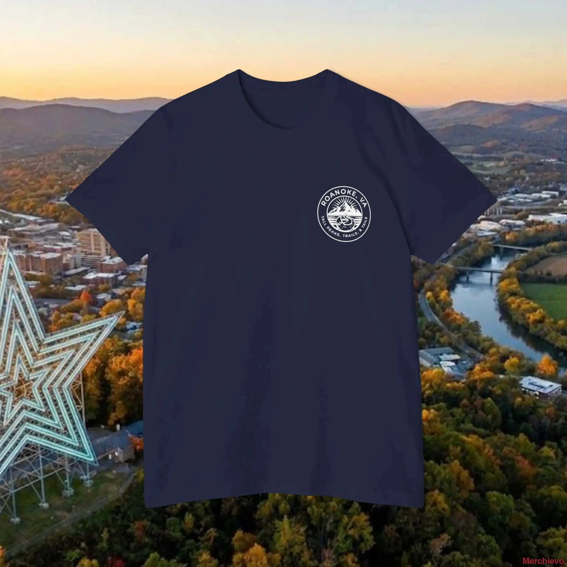 The ’Tails and Trails’ Scenic T-Shirt Navy / XS T-Shirt