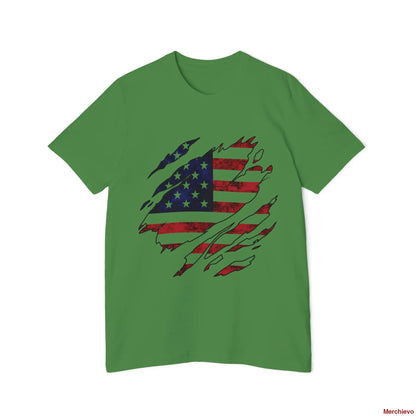 Torn American Flag TeeProduct Details: T-Shirt