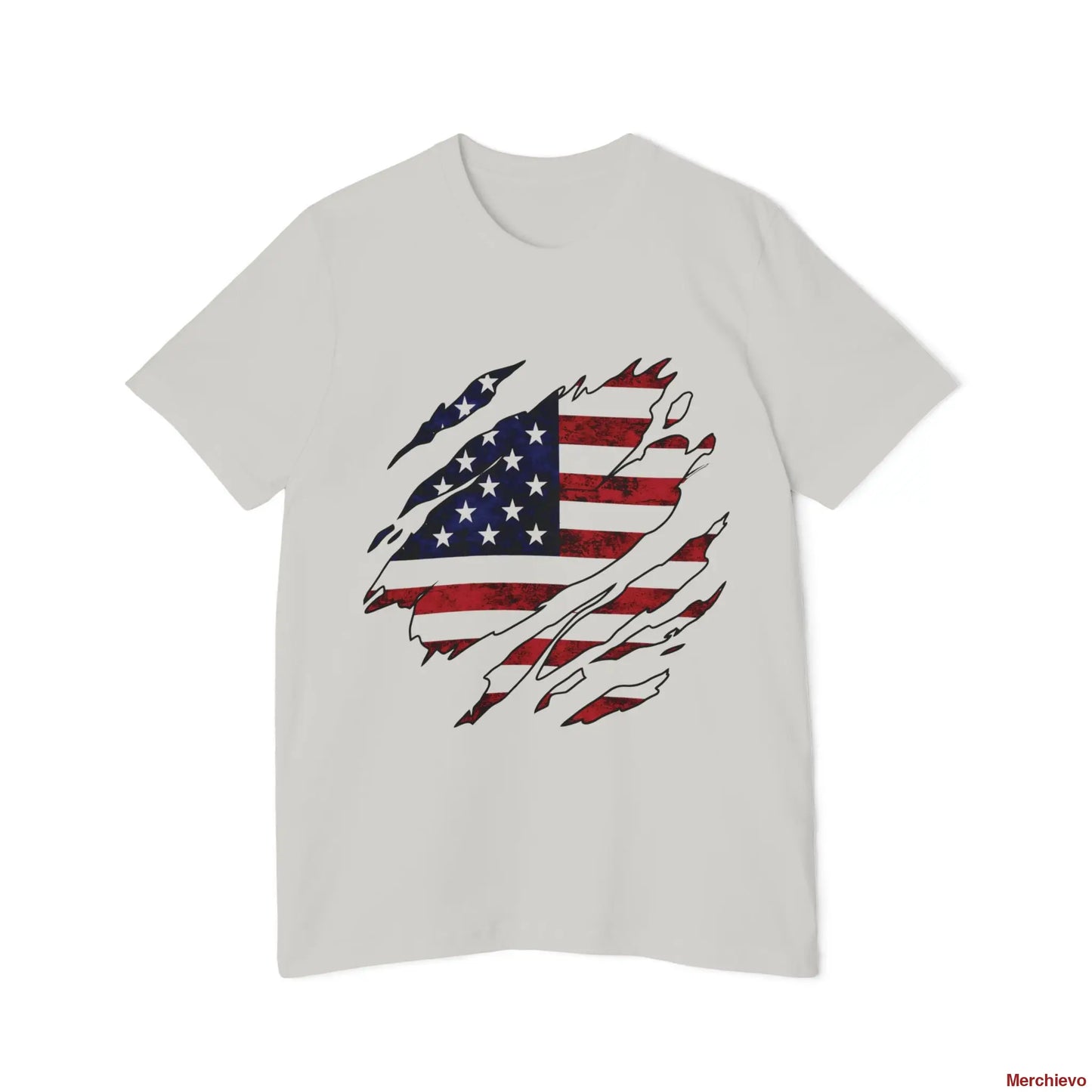 Torn American Flag TeeProduct Details: T-Shirt