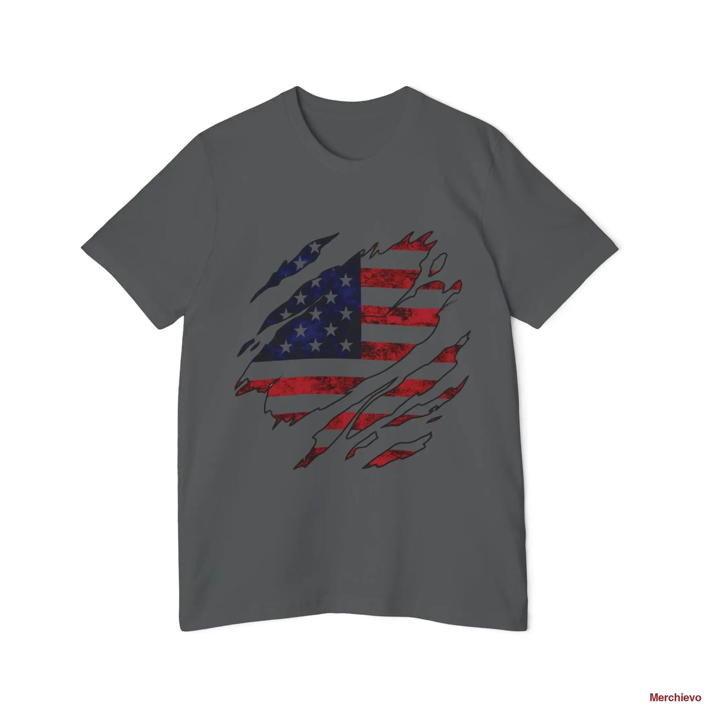 Torn American Flag TeeProduct Details: T-Shirt