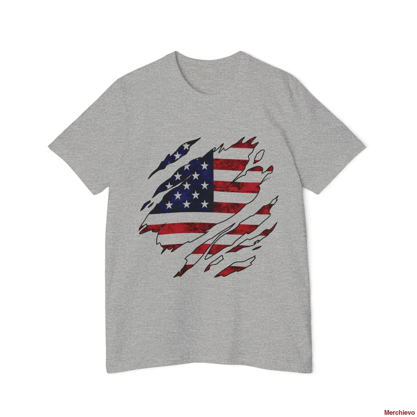 Torn American Flag TeeProduct Details: T-Shirt