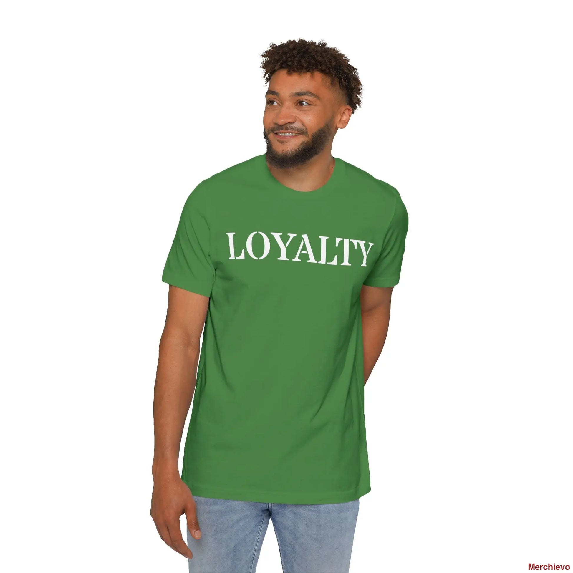 USA Loyalty American Flag T-Shirt Leaf / L T-Shirt