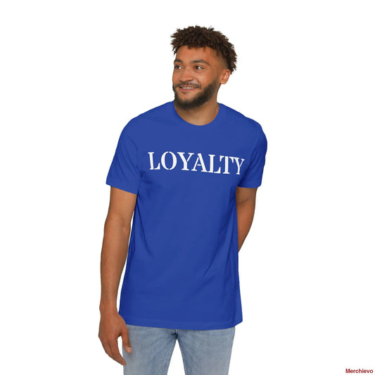 USA Loyalty American Flag T-Shirt True Royal / XS T-Shirt