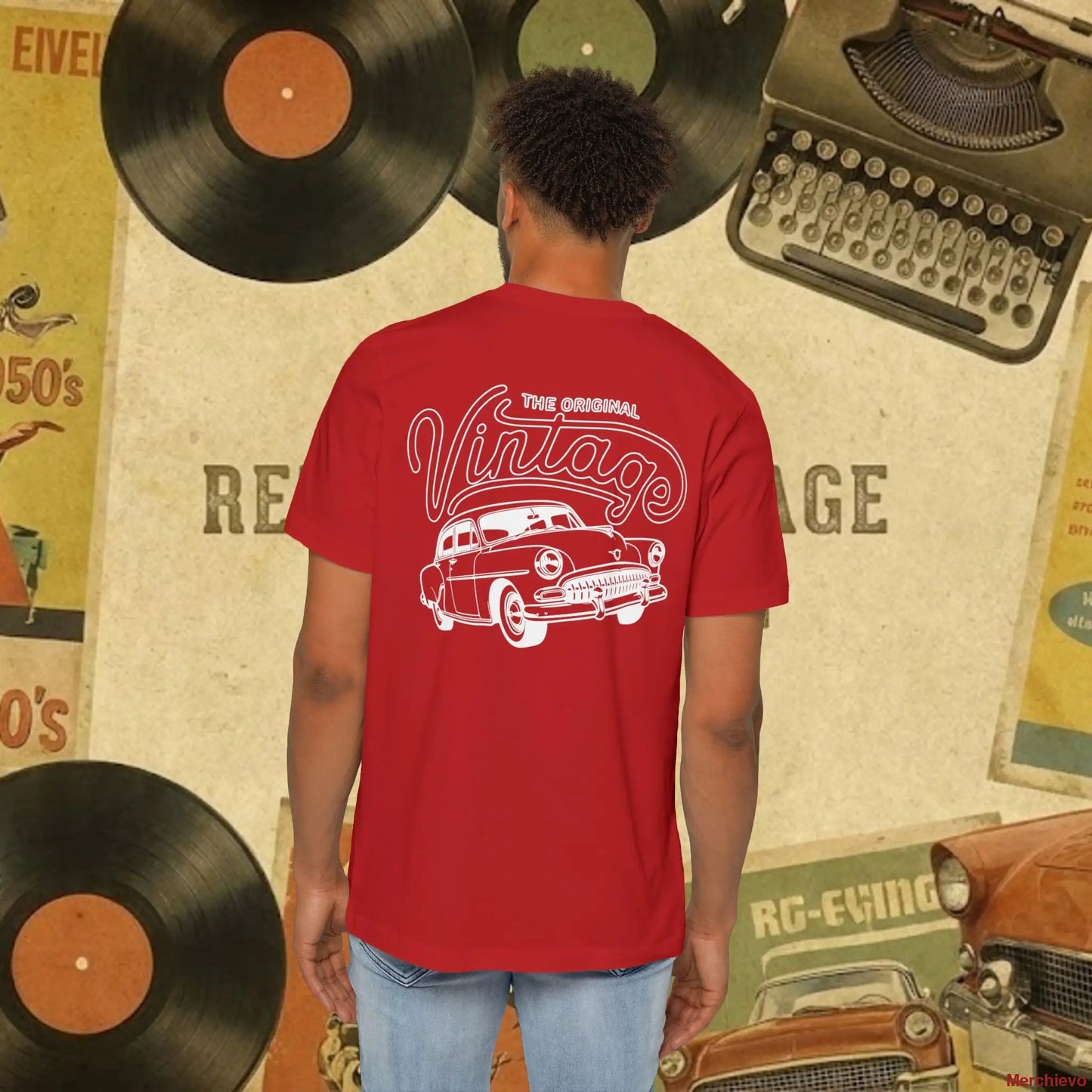 Vintage 1950s Retro Pattern T-Shirt T-Shirt
