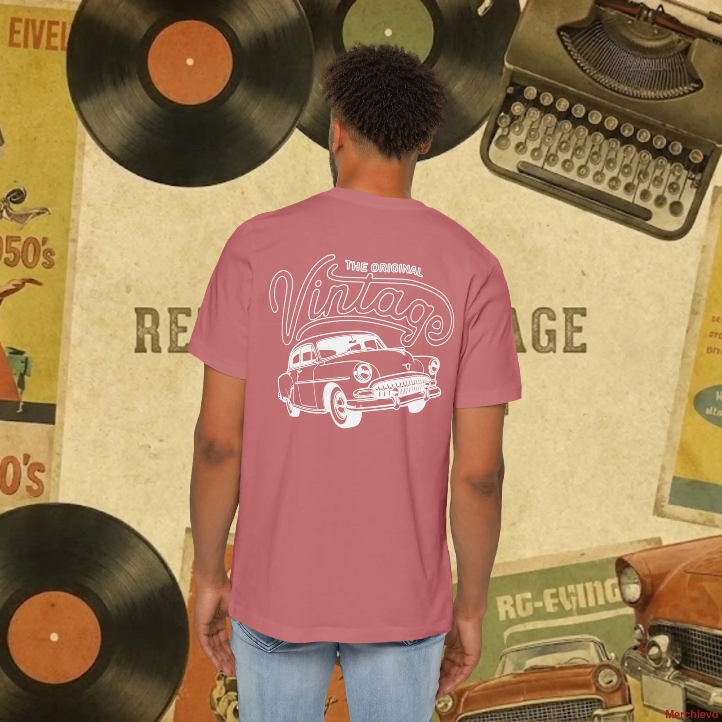 Vintage 1950s Retro Pattern T-Shirt T-Shirt