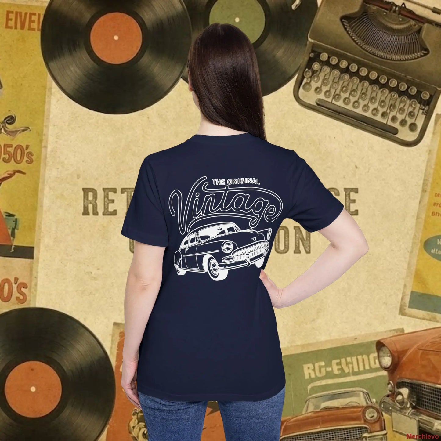 Vintage 1950s Retro Pattern T-Shirt T-Shirt
