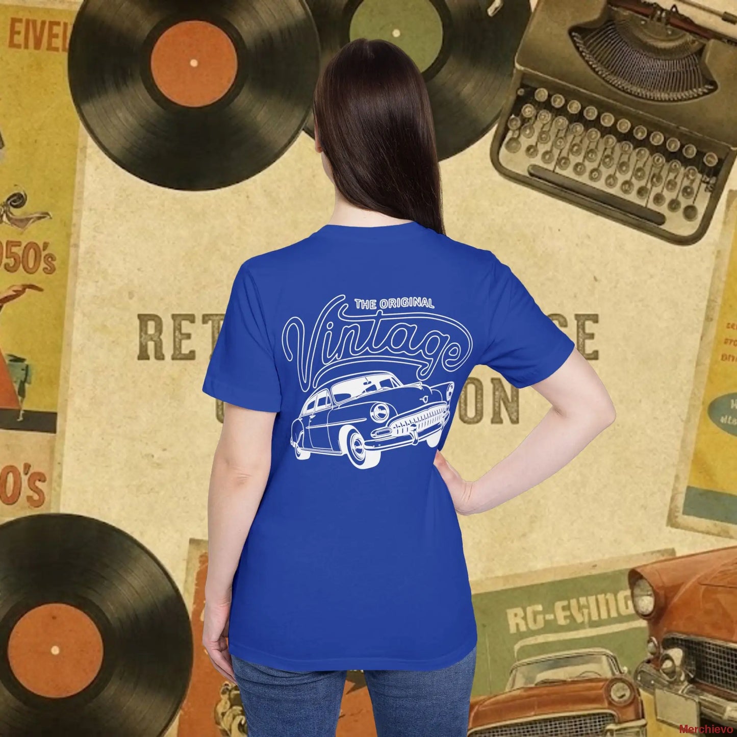 Vintage 1950s Retro Pattern T-Shirt T-Shirt