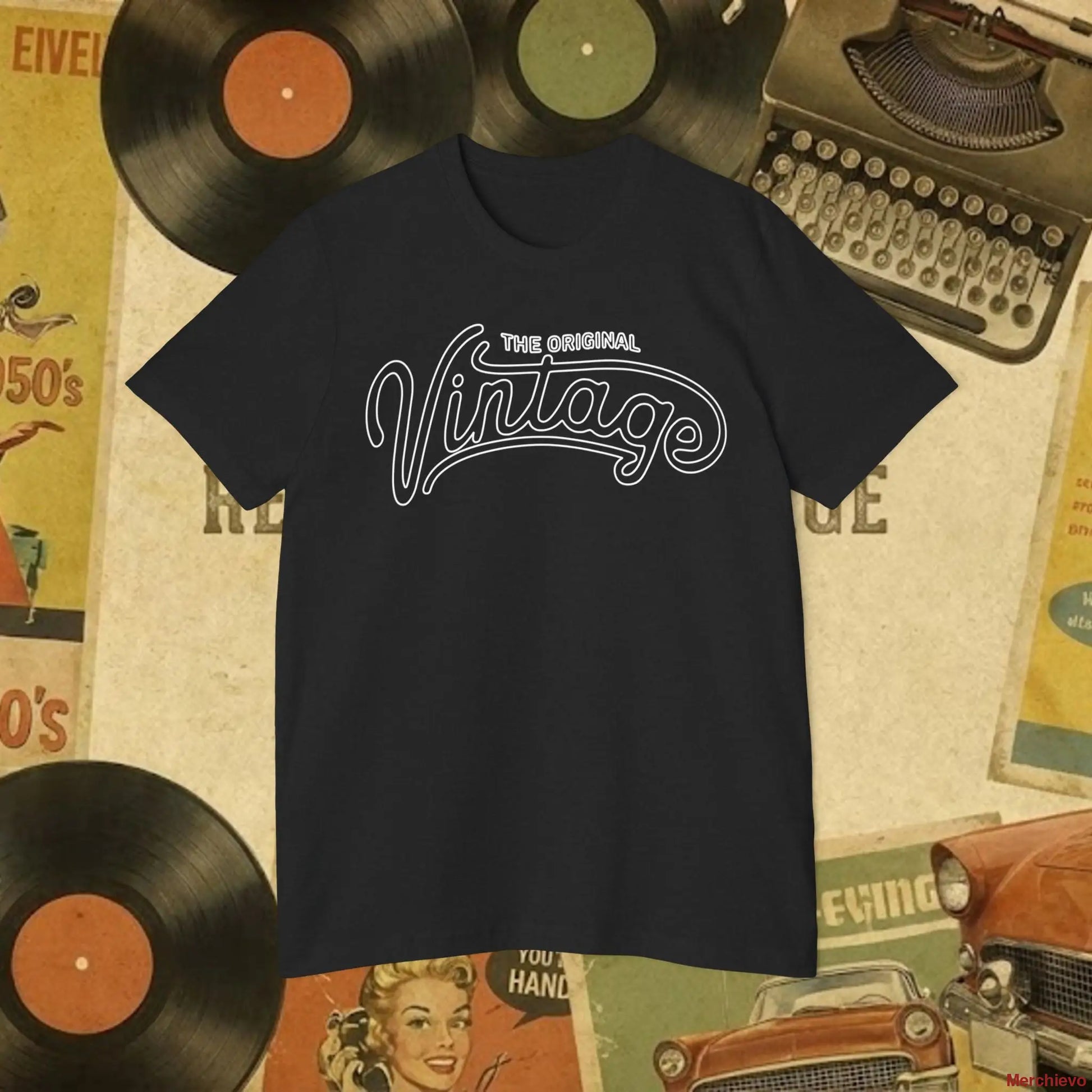 Vintage 1950s Retro Pattern T-Shirt T-Shirt