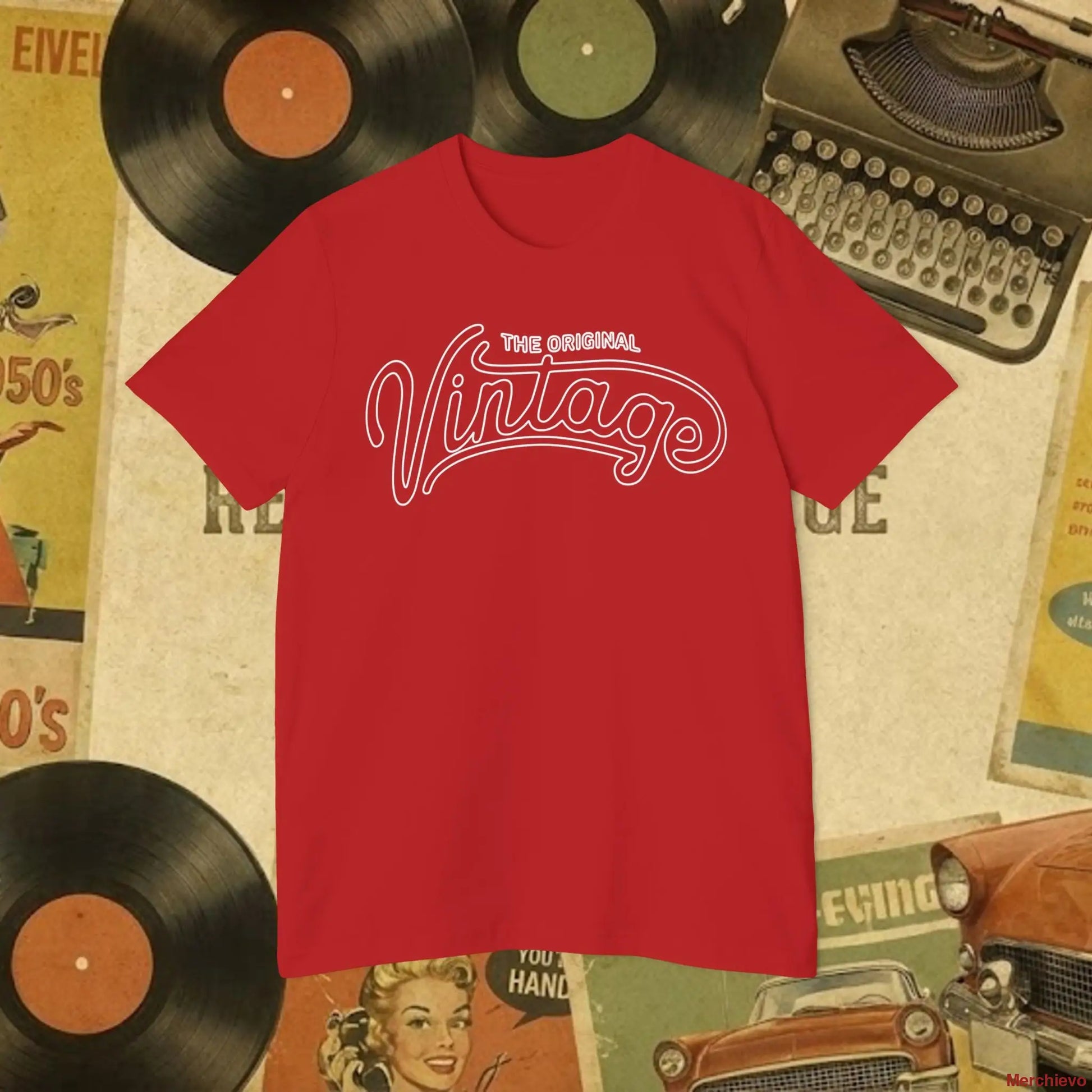 Vintage 1950s Retro Pattern T-Shirt T-Shirt