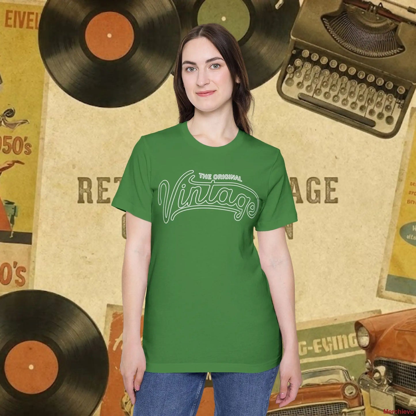Vintage 1950s Retro Pattern T-Shirt T-Shirt