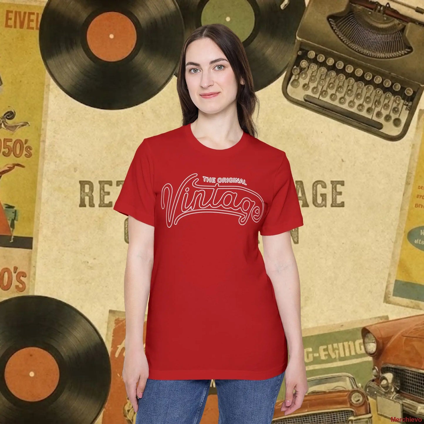 Vintage 1950s Retro Pattern T-Shirt T-Shirt