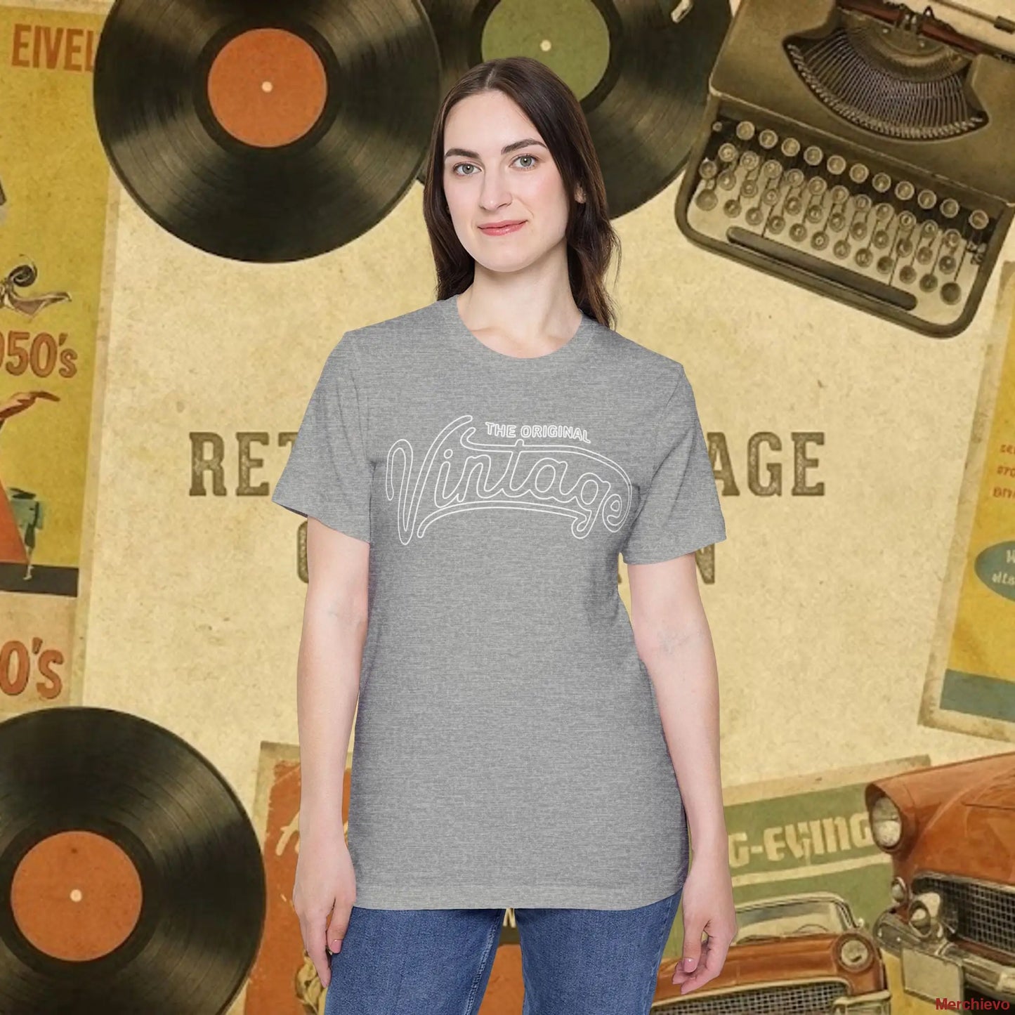Vintage 1950s Retro Pattern T-Shirt T-Shirt