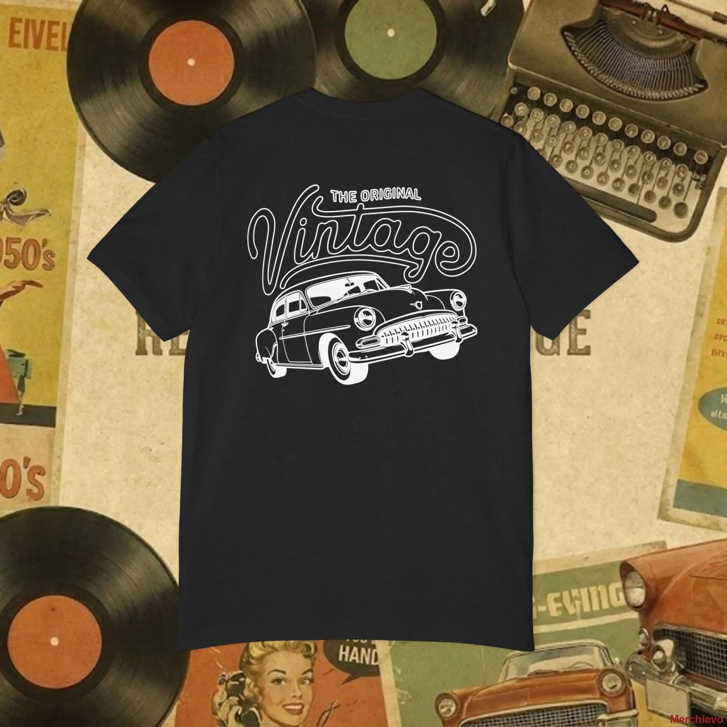 Vintage 1950s Retro Pattern T-Shirt T-Shirt