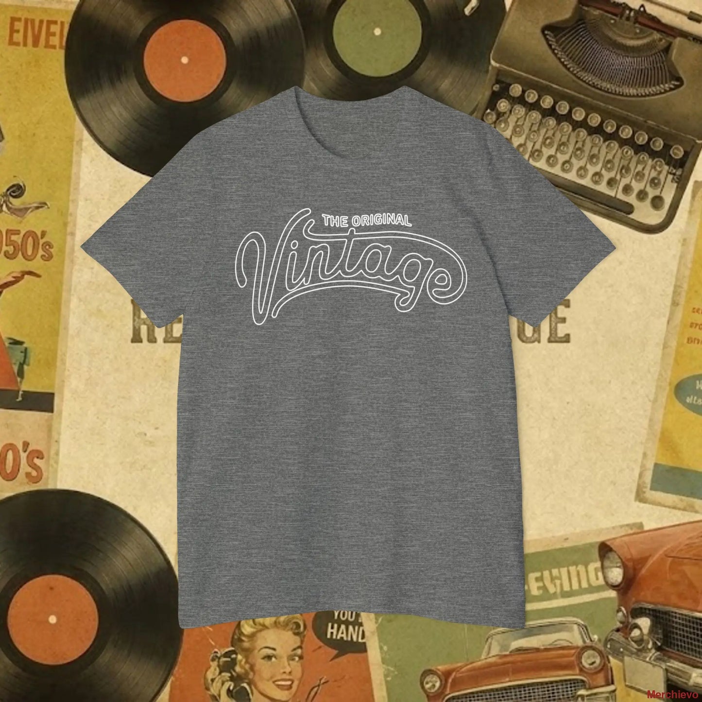 Vintage 1950s Retro Pattern T-Shirt T-Shirt