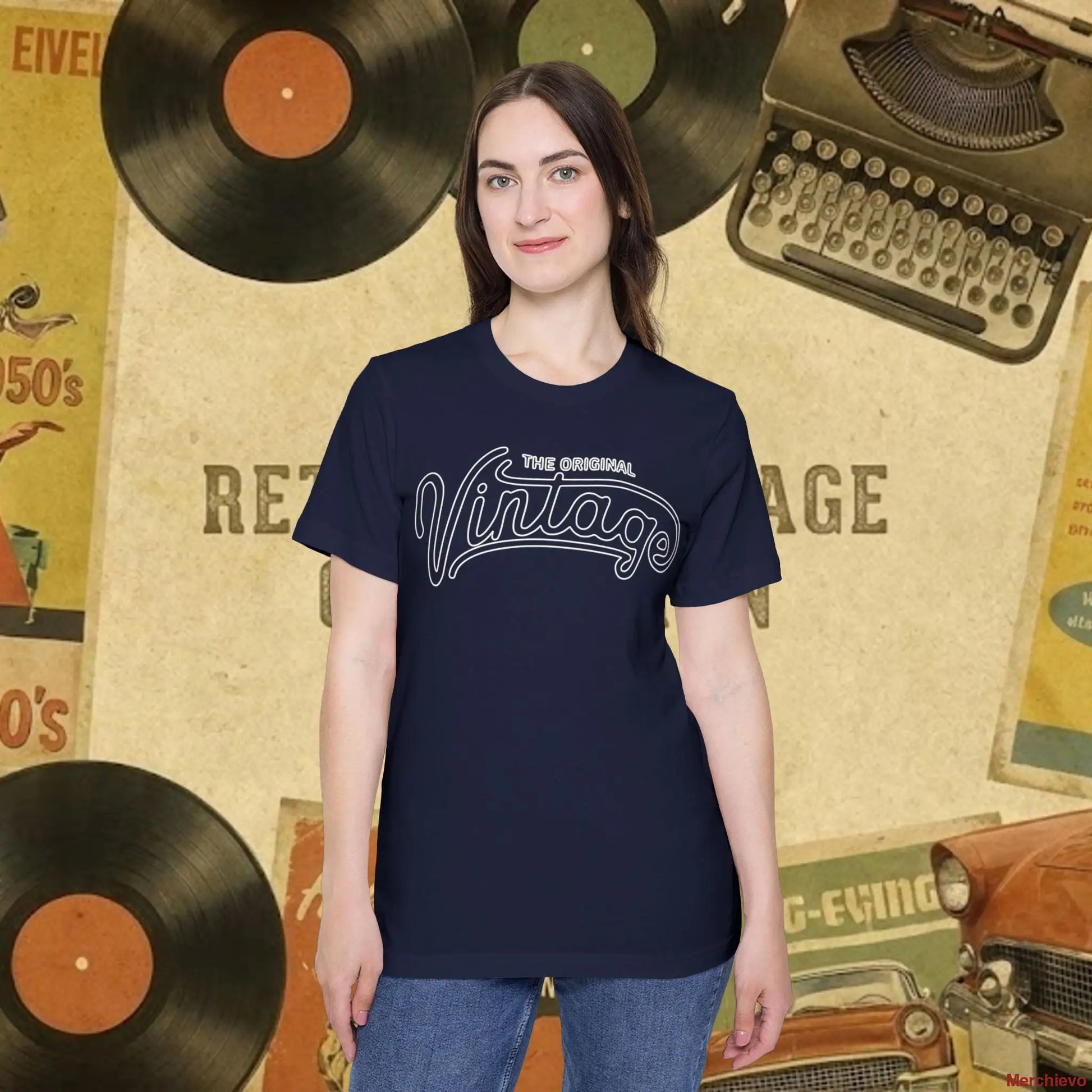 Vintage 1950s Retro Pattern T-Shirt T-Shirt