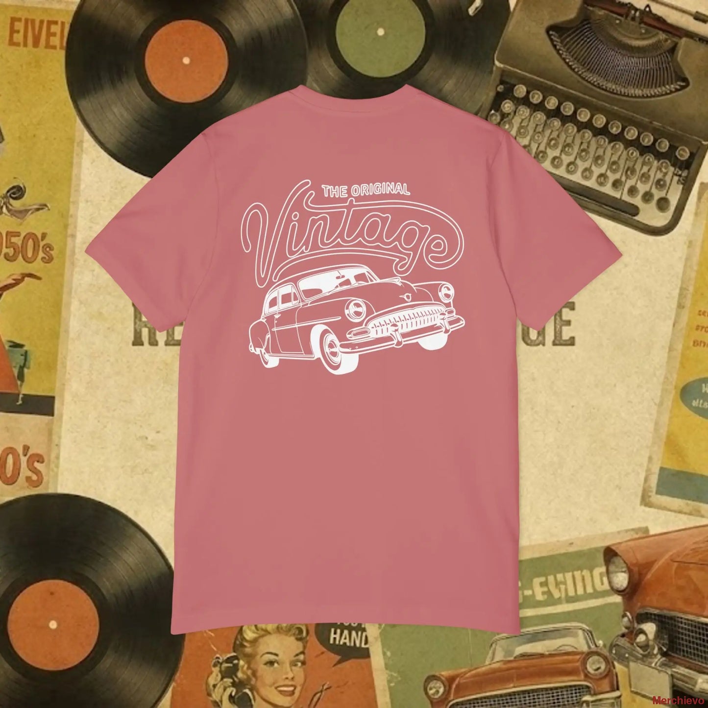 Vintage 1950s Retro Pattern T-Shirt T-Shirt