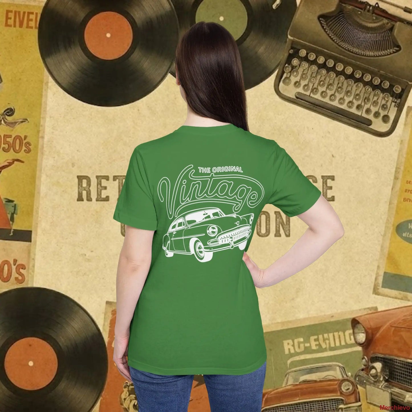 Vintage 1950s Retro Pattern T-Shirt T-Shirt