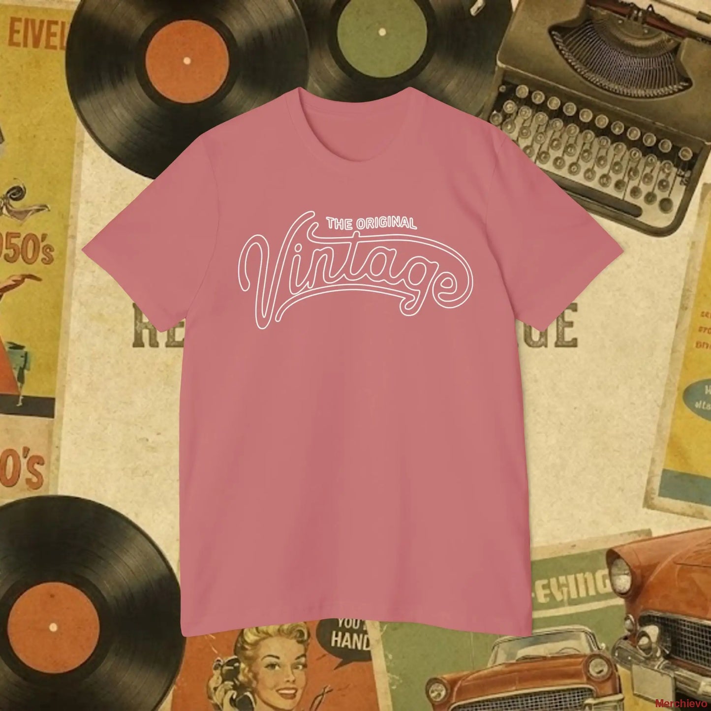 Vintage 1950s Retro Pattern T-Shirt T-Shirt