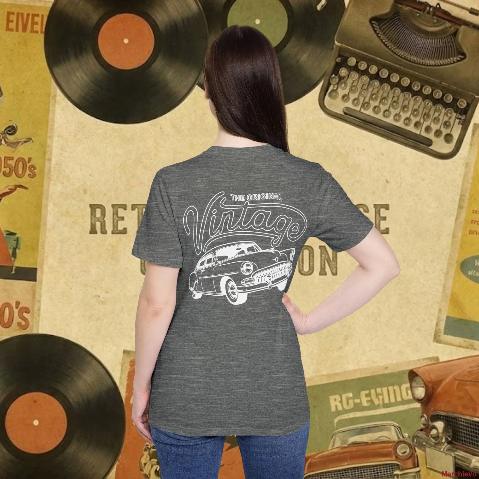 Vintage 1950s Retro Pattern T-Shirt T-Shirt