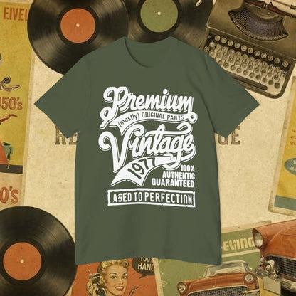 Vintage 1977 Aged to Perfection Tee